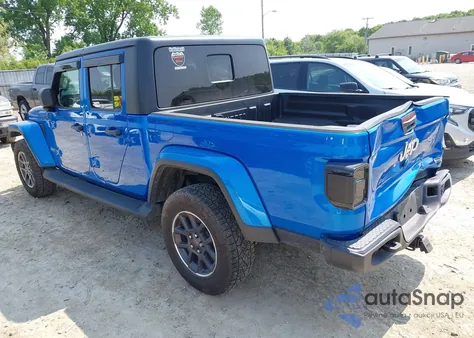 2021 Jeep Gladiator Overland 4X4 из США, поврежденный, VIN 1C6HJTFG2ML617322